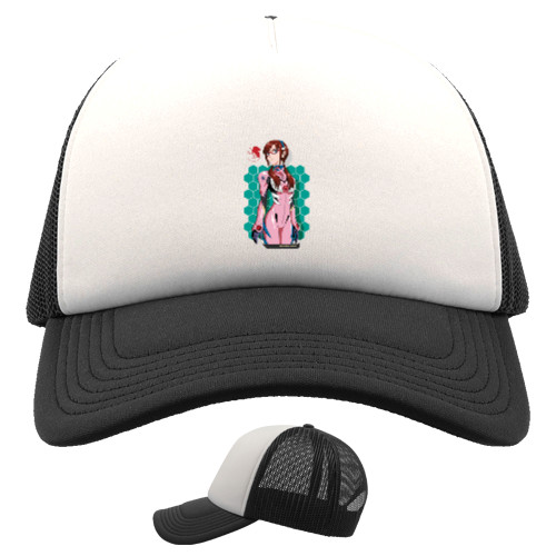 Kids' Trucker Cap - Mari Makinami - Mfest