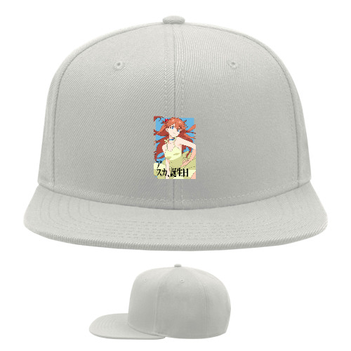 Snapback Baseball Cap - Asuka langley - Mfest