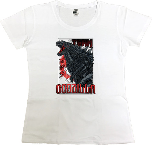 Women's Premium T-Shirt - Godzilla - Mfest