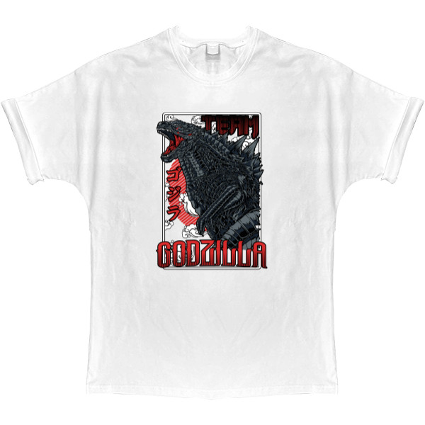 Годзилла против Конга - T-shirt Oversize - Godzilla - Mfest