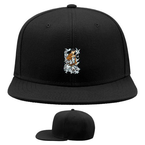 Snapback Baseball Cap - Леві Аккерман - Mfest