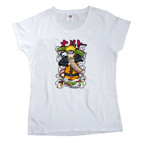 Women's T-shirt Fruit of the loom - Наруто 13 - Mfest