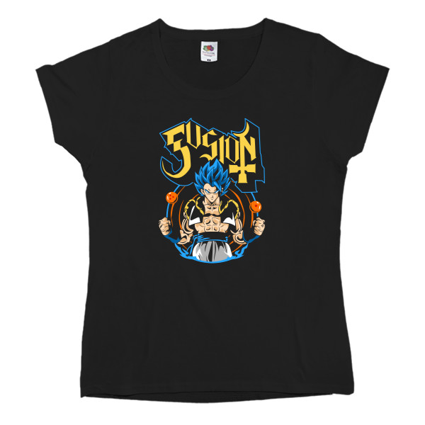 Women's T-shirt Fruit of the loom - Fusion dragon ball - Mfest