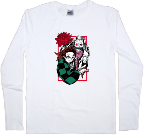 Kids' Longsleeve Shirt - Kimetsu no Yaiba - Mfest