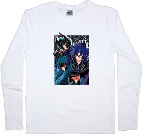 Рыцари Зодиака Святой Сэйя / Knights of the Zodiac Saint Seiya - Men's Longsleeve Shirt - Лицарі Зодіаку Святий Сейя - Mfest