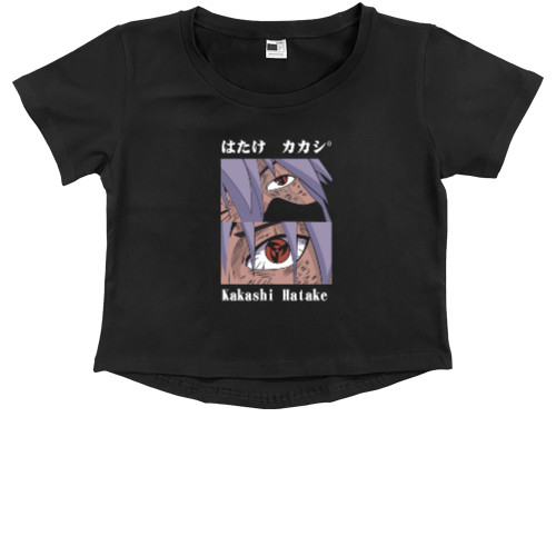 Kids' Premium Cropped T-Shirt - Kakashi Hatake 2 - Mfest