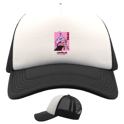 Kids' Trucker Cap - EVANGELION 6 - Mfest