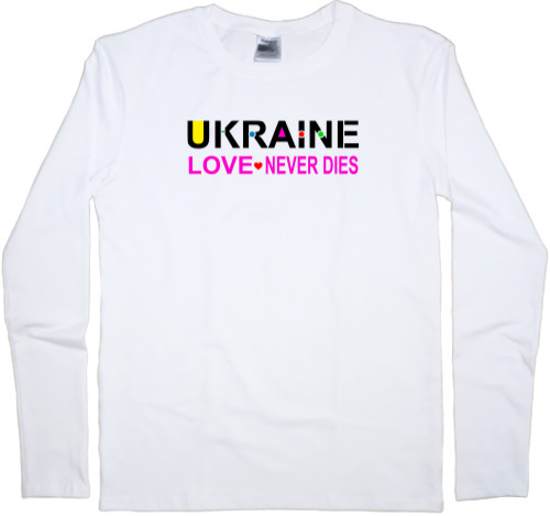 Men's Longsleeve Shirt - Love Never dies - Mfest