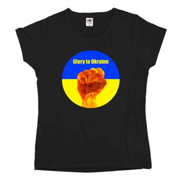 Women's T-shirt Fruit of the loom - Glory of Ukraine - Mfest