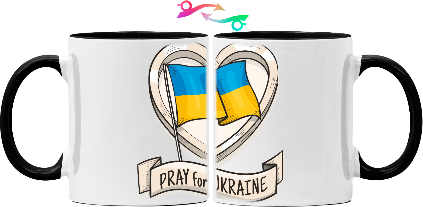 Кружка - Pray for Ukraine - Mfest