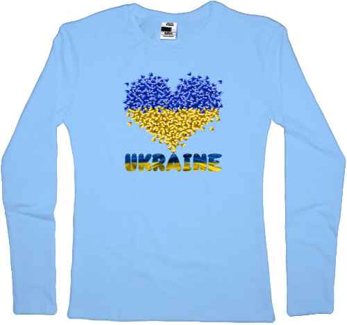 Women's Longsleeve Shirt - Кохана Україна - Mfest