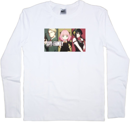 Men's Longsleeve Shirt - Семья шпиона - Mfest