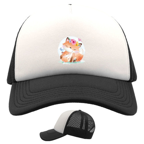 Kids' Trucker Cap - Милі лисята - Mfest