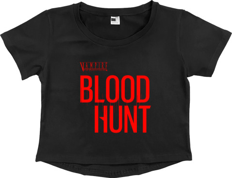 Women's Cropped Premium T-Shirt - Bloodhunt - Mfest