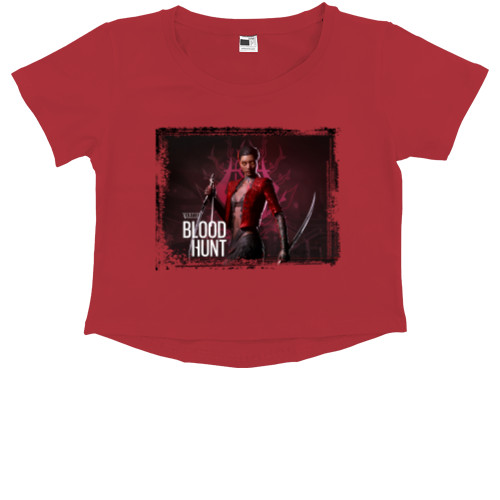 Kids' Premium Cropped T-Shirt - Vampire: The Masquerade – Bloodhunt - Mfest