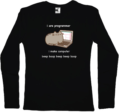 Women's Longsleeve Shirt - I are programmer - Mfest