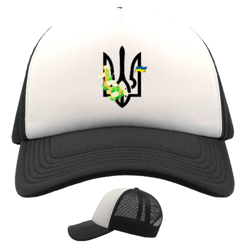 Trucker Cap - Квітковий герб України - Mfest