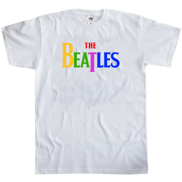 Men's T-Shirt Fruit of the loom - The Beatles Лого - Mfest