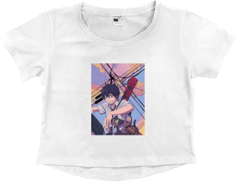 Women's Cropped Premium T-Shirt - Okumura - Mfest