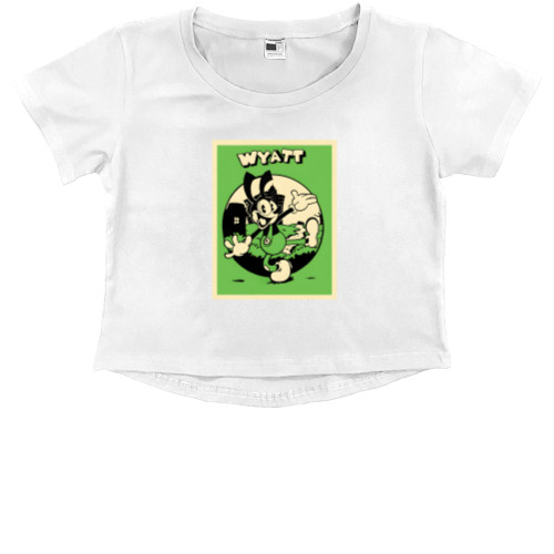 Kids' Premium Cropped T-Shirt - Wyatt - Mfest