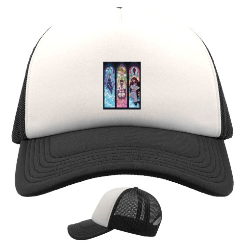 Kids' Trucker Cap - Blue Exorcist арт - Mfest