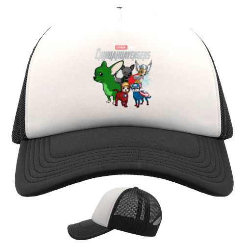 Trucker Cap - Сhihuahua avengers - Mfest