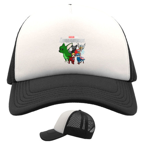 Kids' Trucker Cap - Сhihuahua avengers - Mfest