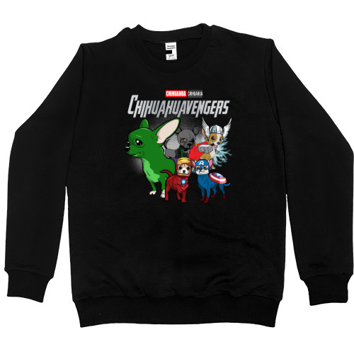 Women's Premium Sweatshirt - Сhihuahua avengers - Mfest