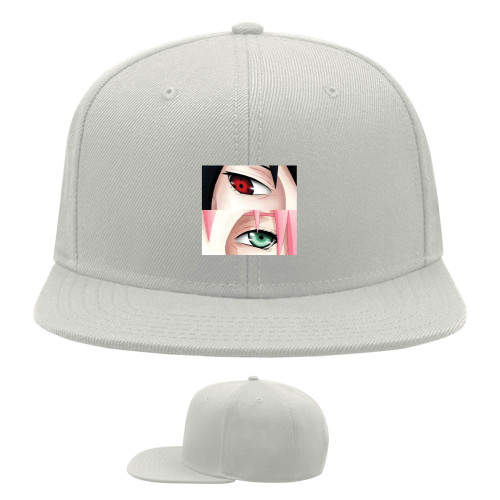 Snapback Baseball Cap - Сакура и Саске - Mfest