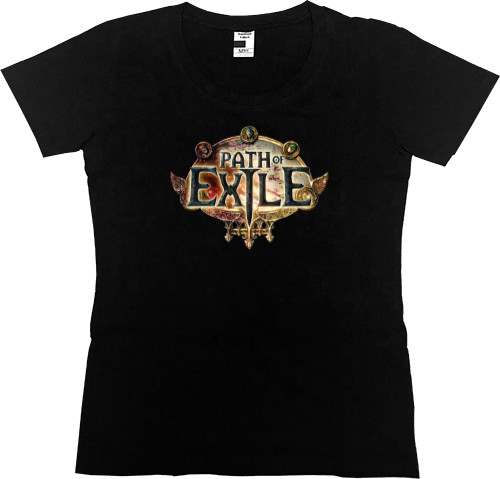 Women's Premium T-Shirt - Path of Exile - Mfest