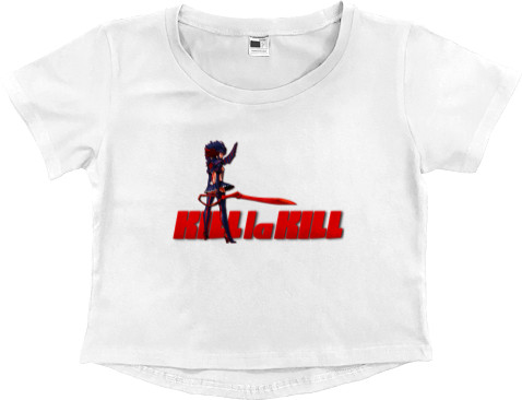 Women's Cropped Premium T-Shirt - Kill la Kill - Mfest