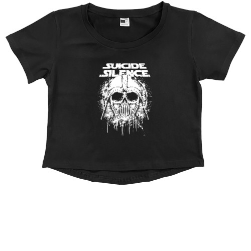 Kids' Premium Cropped T-Shirt - Suicide Silence 2 - Mfest