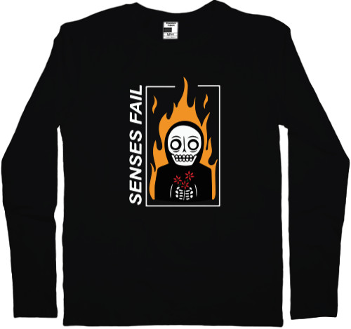 Men's Longsleeve Shirt - Senses fail 5 - Mfest