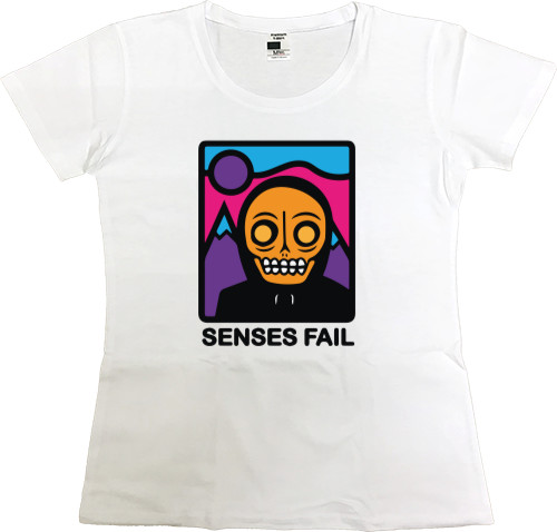 Women's Premium T-Shirt - Senses fail 4 - Mfest