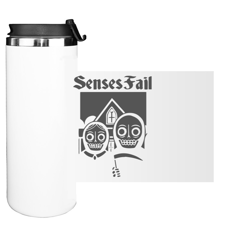 Water Bottle on Tumbler - Senses fail 3 - Mfest