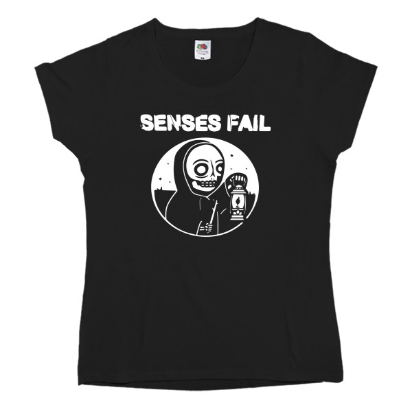 Women's T-shirt Fruit of the loom - Senses fail - Mfest