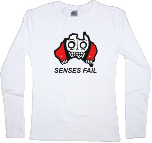 Women's Longsleeve Shirt - Senses fail 2 - Mfest