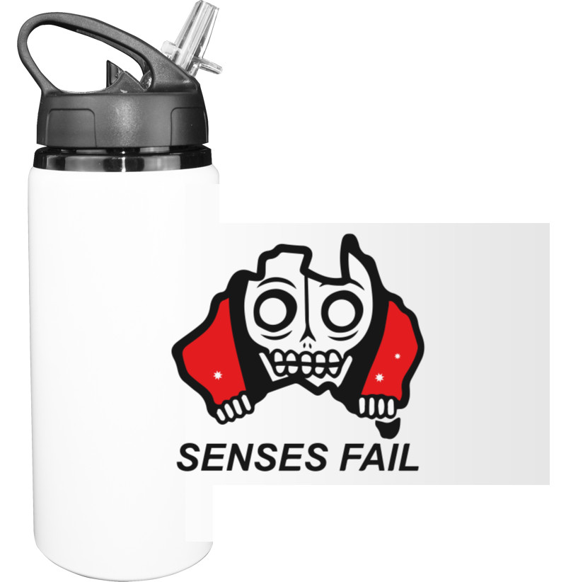 Sport Water Bottle - Senses fail 2 - Mfest