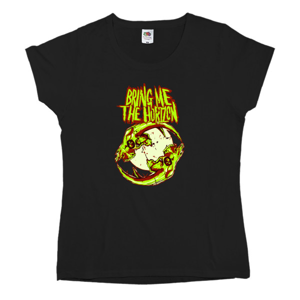 Women's T-shirt Fruit of the loom - Bring Me The Horizon 8 - Mfest