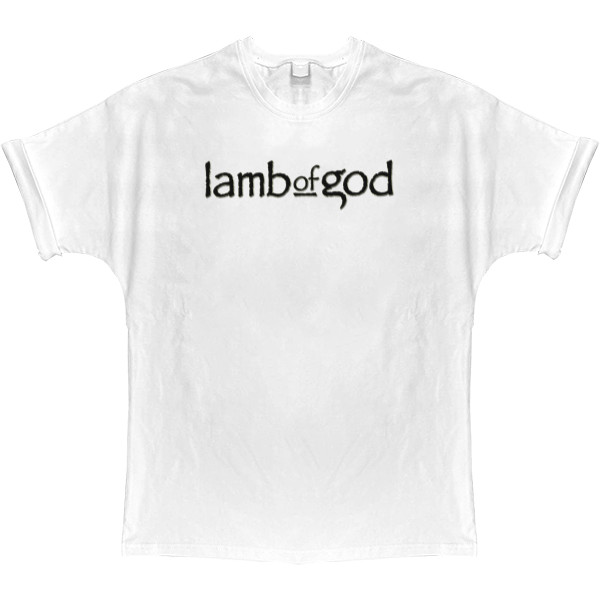 T-shirt Oversize - Lamb of God - Mfest