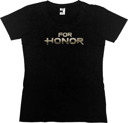 Women's Premium T-Shirt - For Honor лого - Mfest