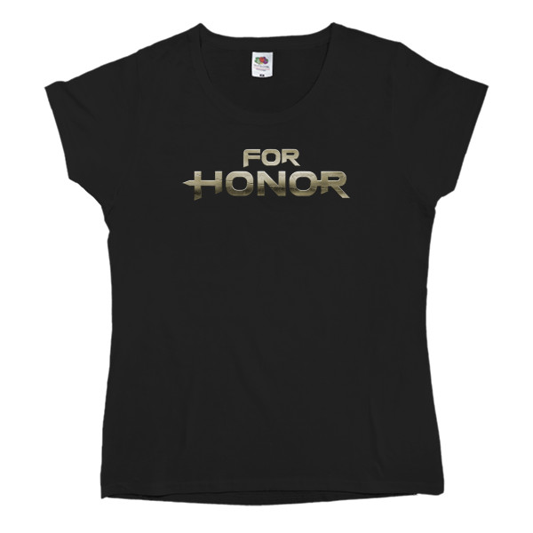 Women's T-shirt Fruit of the loom - For Honor лого - Mfest