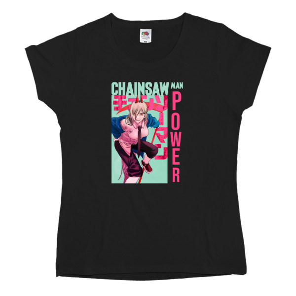 Women's T-shirt Fruit of the loom - Chainsaw Man 2 - Mfest