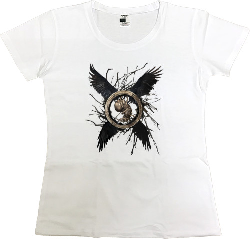 Women's Premium T-Shirt - Resident evil. Village. Культ Матері Міранди - Mfest