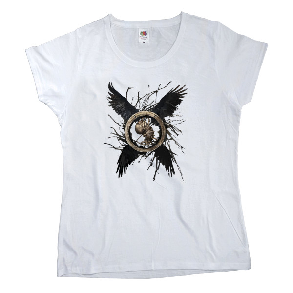 Women's T-shirt Fruit of the loom - Resident evil. Village. Культ Матері Міранди - Mfest