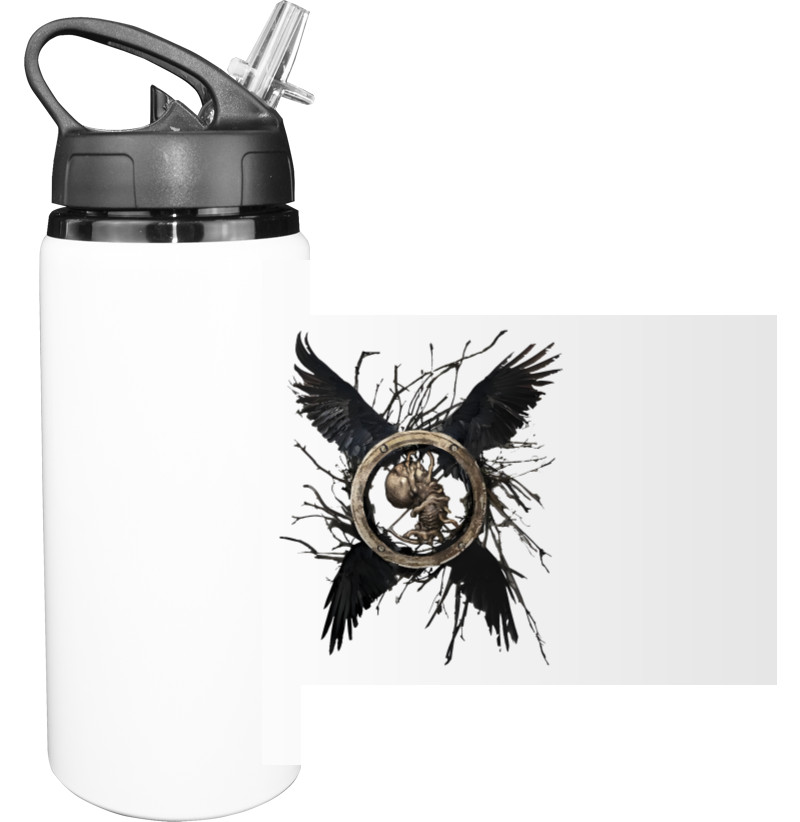 Sport Water Bottle - Resident evil. Village. Культ Матері Міранди - Mfest