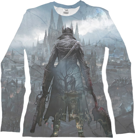 Women's Longsleeve Shirt 3D - Bloodborn 5 - Mfest