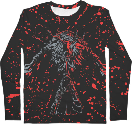 Men's Longsleeve Shirt 3D - Bloodborn 2 - Mfest