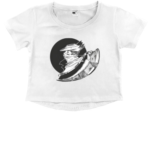 Kids' Premium Cropped T-Shirt - Bloodborn 3 - Mfest