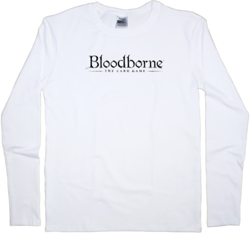 Men's Longsleeve Shirt - Bloodborne лого - Mfest